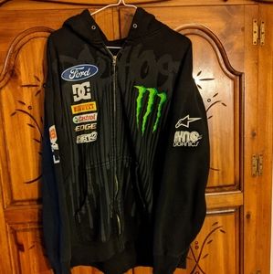 Vintage DC zipper hoodie